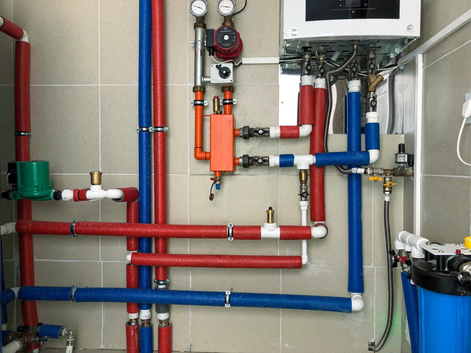 heating and water supply system of a private house 2021 10 01 13 34 31 utc 1